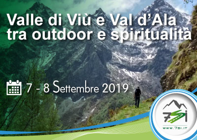 Evento 7-8 Settembre – Val di Viù e Val d’Ala tra outdoor e spiritualità