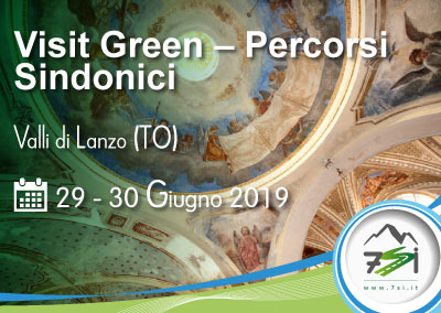 Evento 29 – 30 Giugno 2019 – Visit Green – Percorsi sindonici