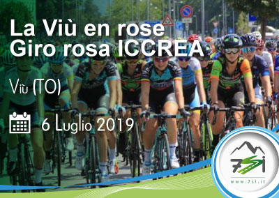 Evento 6 Luglio 2019 – La Viù en rose Giro Rosa Iccrea